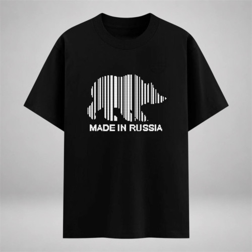 Медведь штрих-код трафарет для страз одного размера на вещи Медведь штрих-код трафарет для страз одного размера на вещи